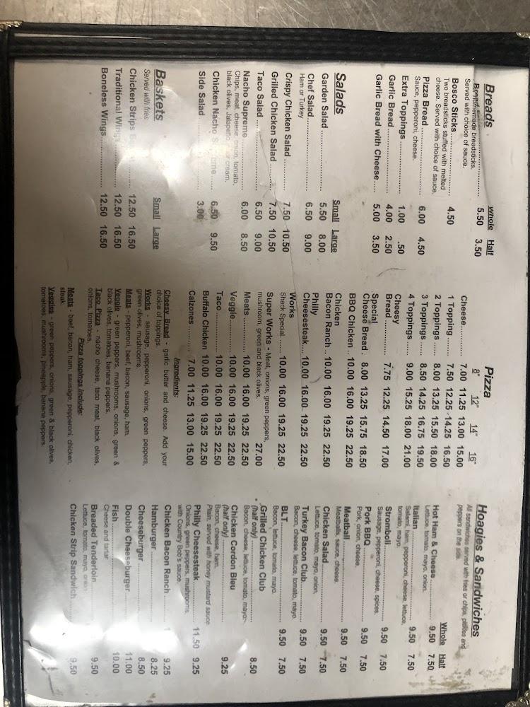 Teenas Pizza Menu image 4